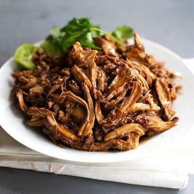 Honey Glazed Crockpot Chicken Adobo - simple pantry ingredients, hardly any hands-on time, 200 calories. | https://body-reset.today