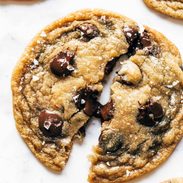 Gooey chocolate chip cookies!
