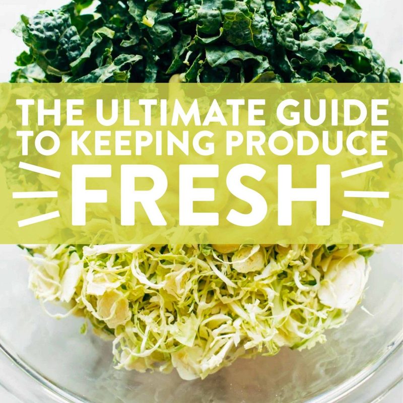 Bowl of salad for how to keep produce fresh.