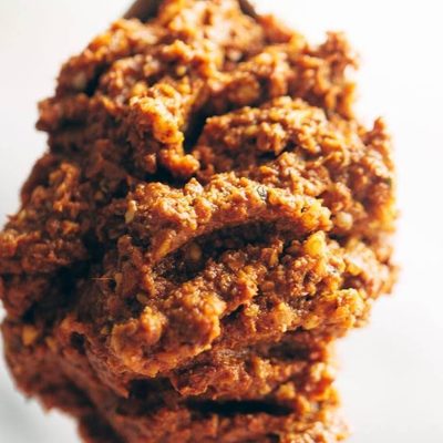 Masala Sauce in a pan with vegetarian meatballs.