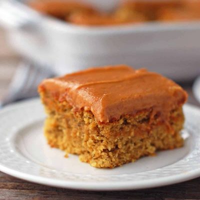 A picture of <span class="fn">Banana Cake with Peanut Butter Frosting