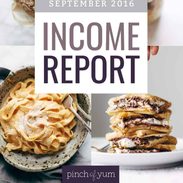 September Income Report - Updating an Old Blog Post | pinchofyum.com